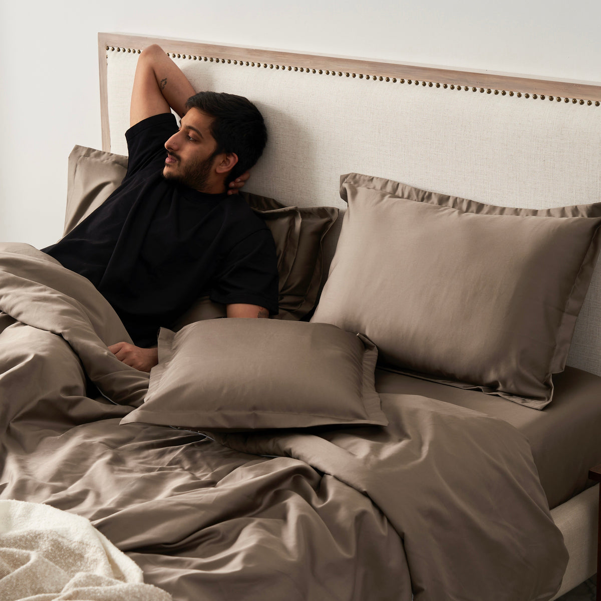 Classic Luxe Sheet Set | 600 Thread Count in Mocha