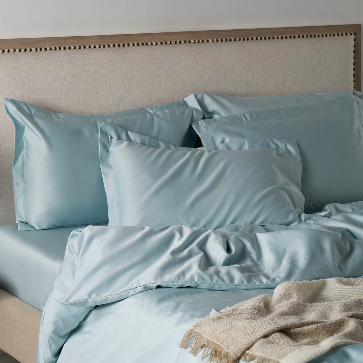 Classic Luxe Sheet Set | 600 Thread Count in Blue Mist